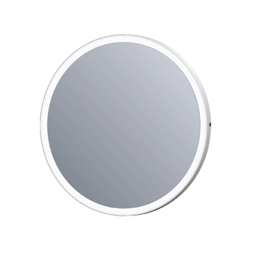 32" Round Mirror. MDF Back Reflected Light. IR Motion Sensor switch with magnify integrated (DAX-DL50-8080)