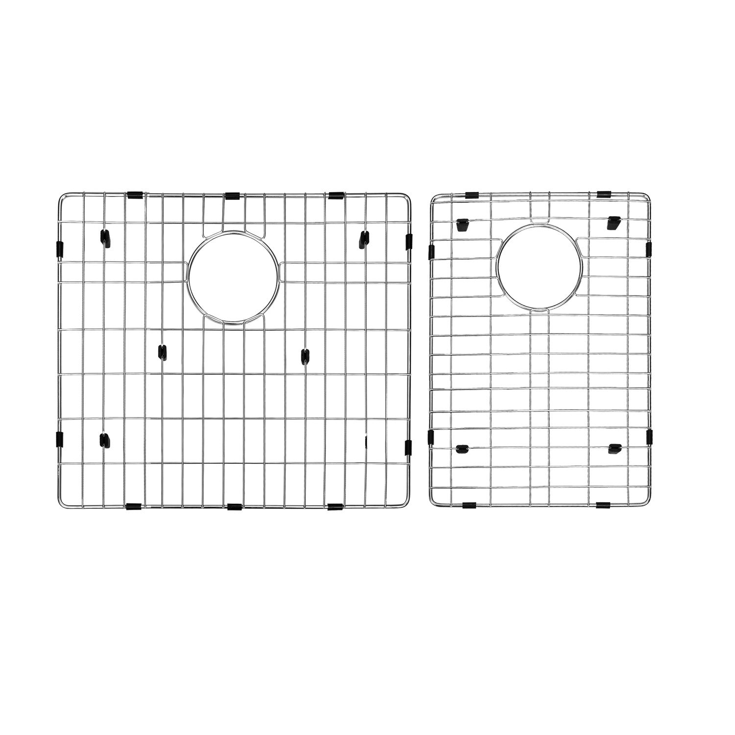 DAX Grid for Kitchen Sink, Stainless Steel Body, Chrome Finish, Compatible with DAX-SQ-2920, 17-1/2 x 14-3/4 Inches (GRID-SQ2920)