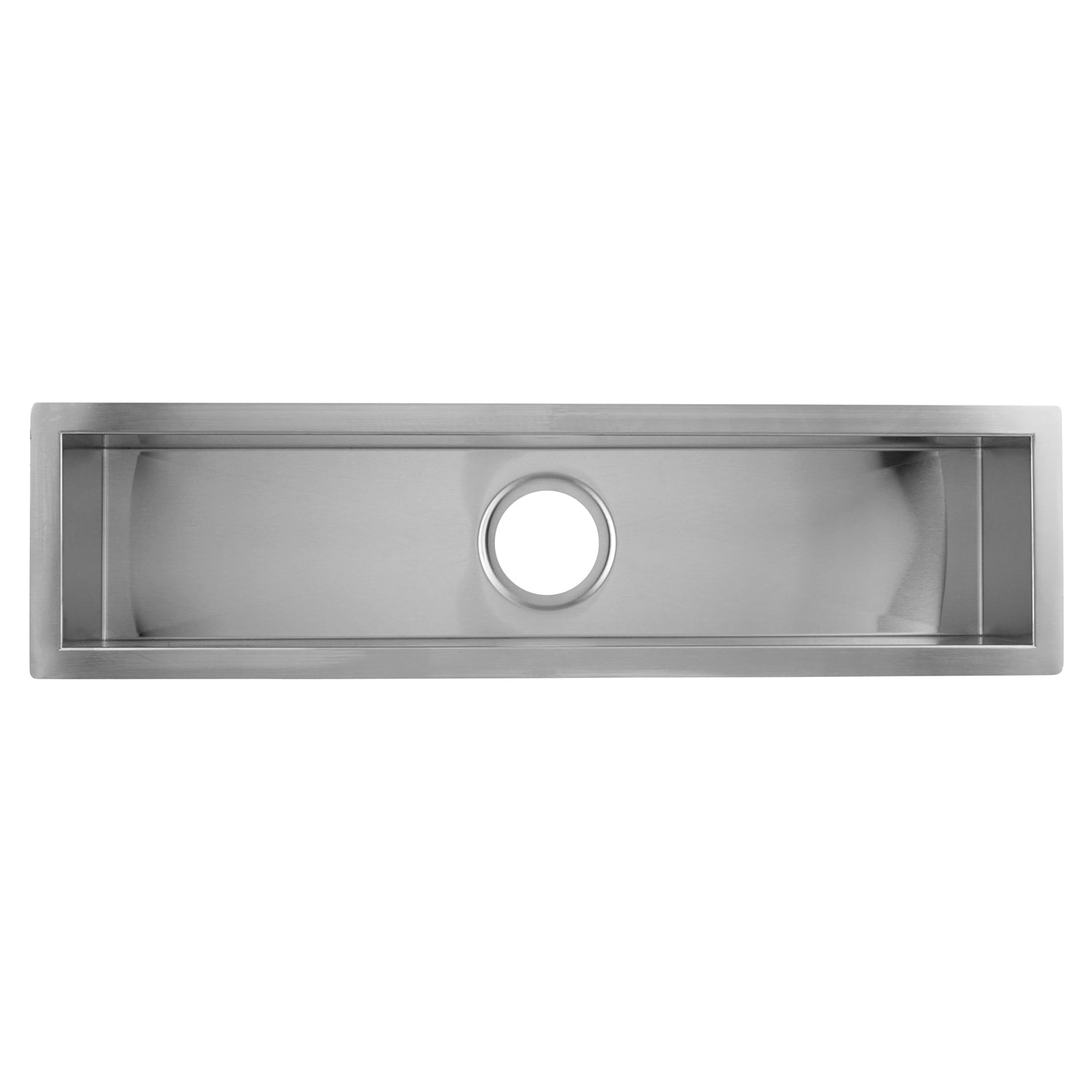 DAX Handmade Undermount Bar Sink, 16 Gauge Stainless Steel, Brushed Finish, 32 x 8-1/2 x 6 Inches (DAX-SQ-3285)