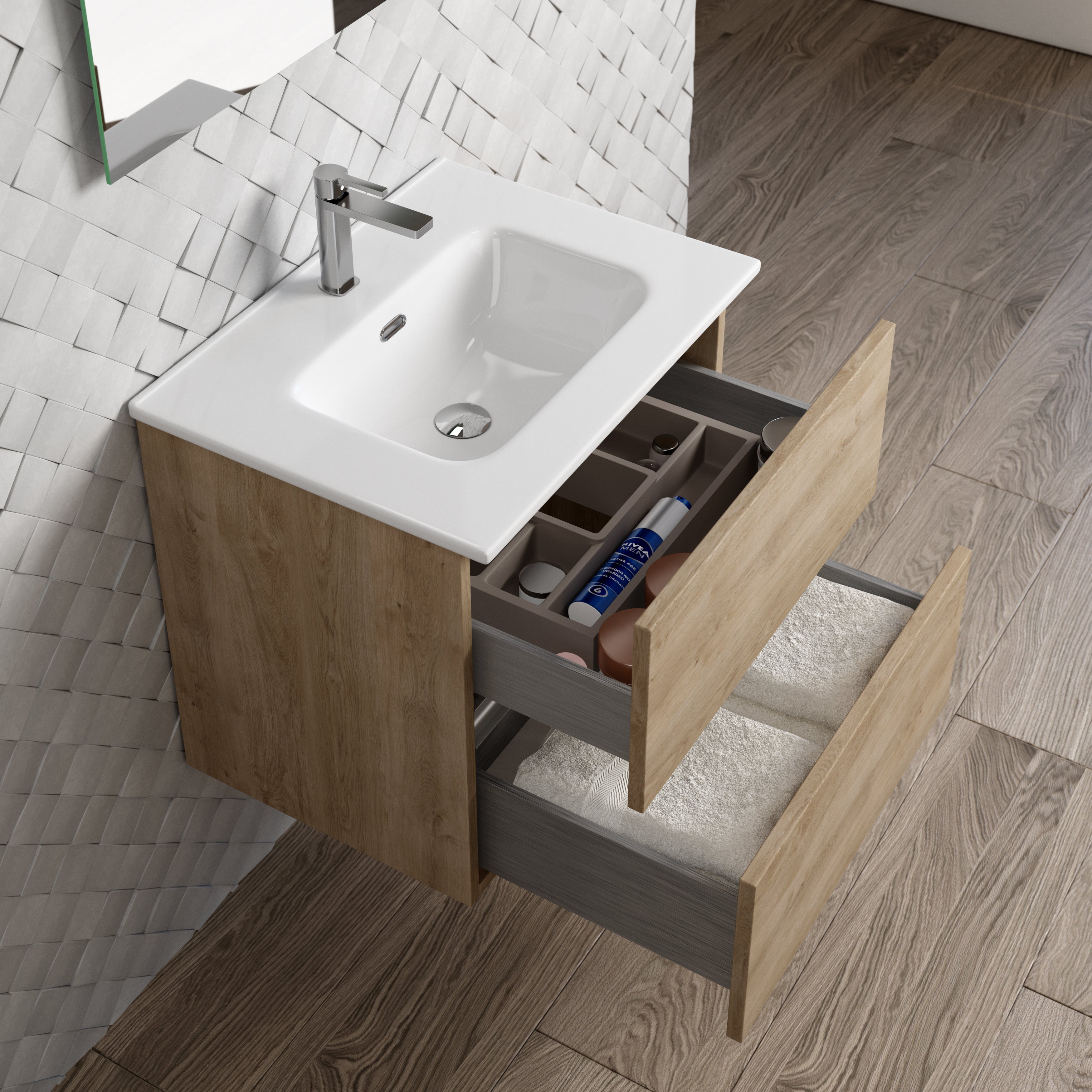 DAX Ibiza Single Vanity Cabinet With Onix Basin