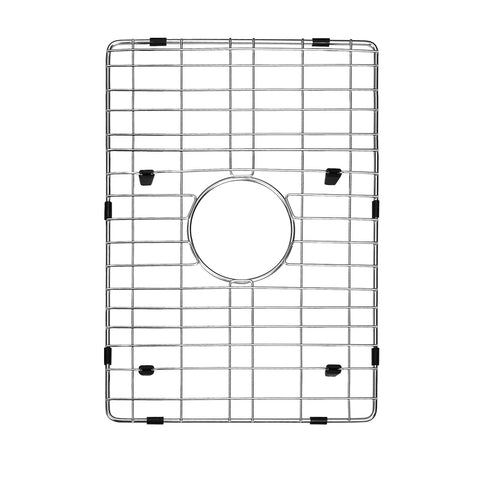 DAX Grid for Kitchen Sink, Stainless Steel Body, Chrome Finish, Compatible with DAX-SQ-1512, 12-4/5 x 10-1/4 (GRID-SQ1512)